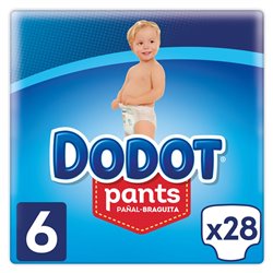 Dodot Pants T-6 28 Units - unisex - Teknashop Ltd