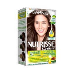 Garnier Nutrisse Crème Nourishing Color 4 Brown - unisex