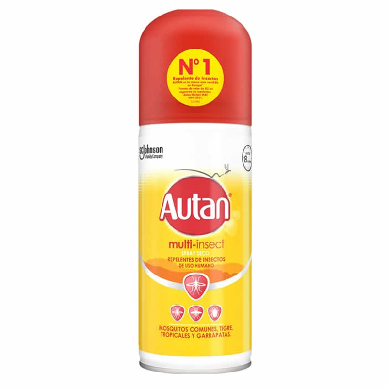 Autan Multi Insect Mosquito Repellent Spray 100ml - unisex