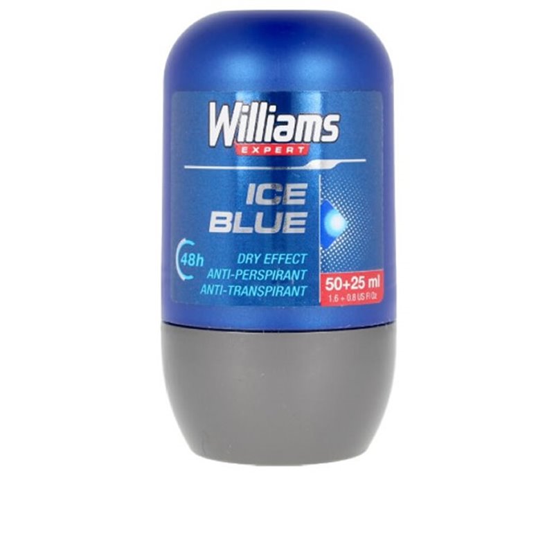 Williams Expert Ice Blue Deodorant Roll On 75ml - unisex - Teknashop Ltd