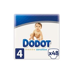 Dodot Sensitive T-4 48 Units - unisex - Teknashop Ltd