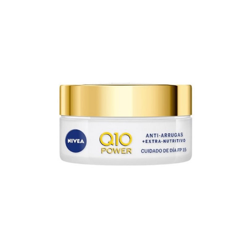 Nivea Q10 Power Anti-Wrinkle Extra Nourishing Spf15 50ml - unisex - Teknashop Ltd