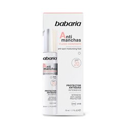 Babaria Anti-Dark Spot Moisturising Fluid Spf20 50ml - unisex - Teknashop Ltd