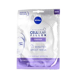 Nivea Hyaluron Cellular Filler Contour Facial Mask - unisex - Teknashop Ltd