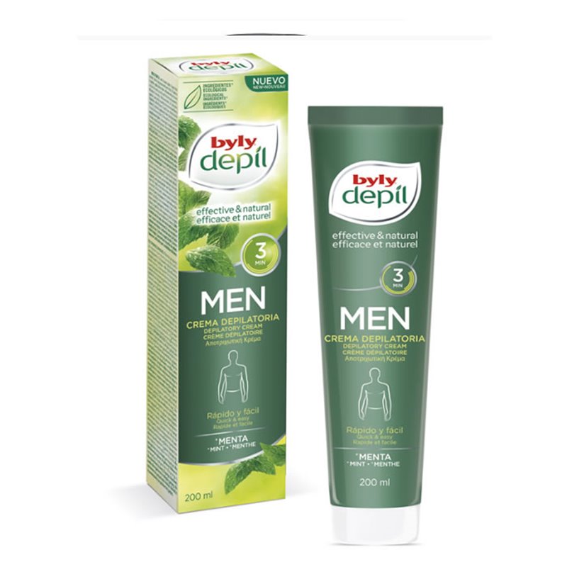 Byly Depil Depilatory Cream Men 200ml - unisex - Teknashop Ltd