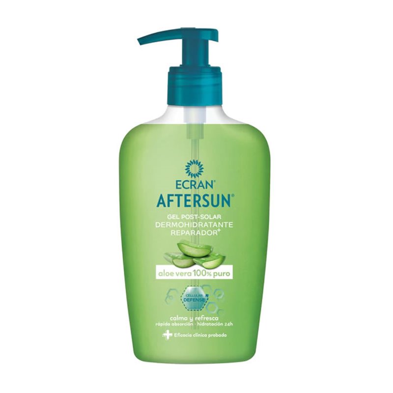 Ecran Aftersun Gel Aloe Vera 250ml - unisex - Teknashop Ltd