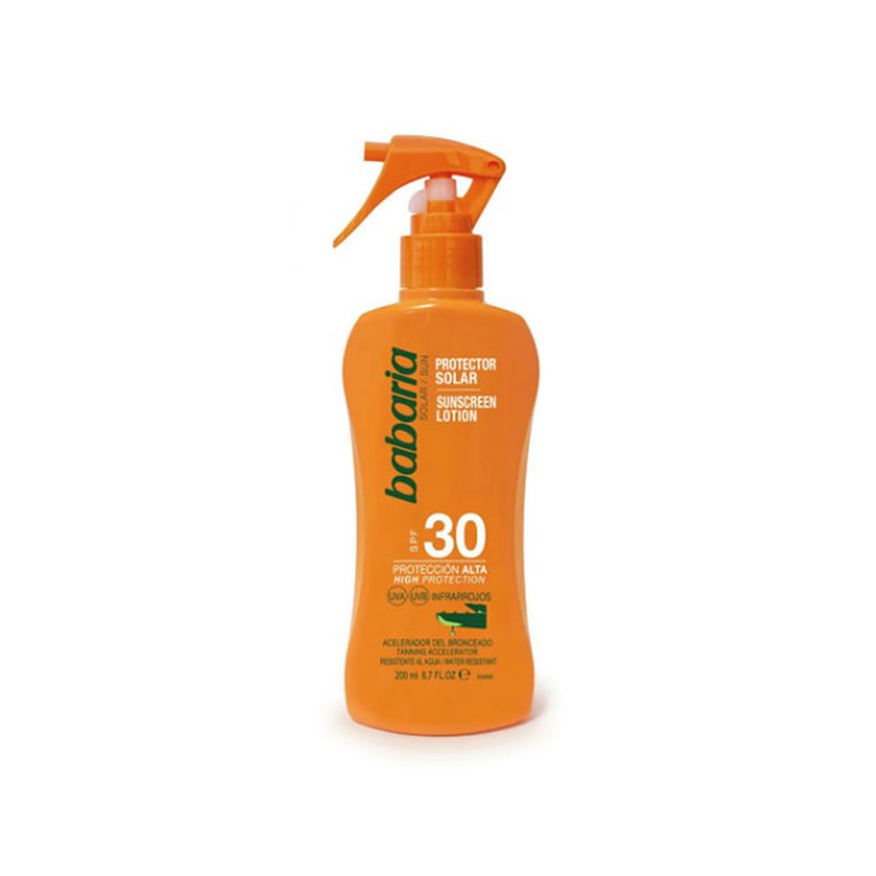 Babaria Sunscreen Spray Spf30 200ml - unisex