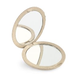 Beter Natural Fiber Double Mirror x4 Magnification Beige - unisex - Teknashop Ltd