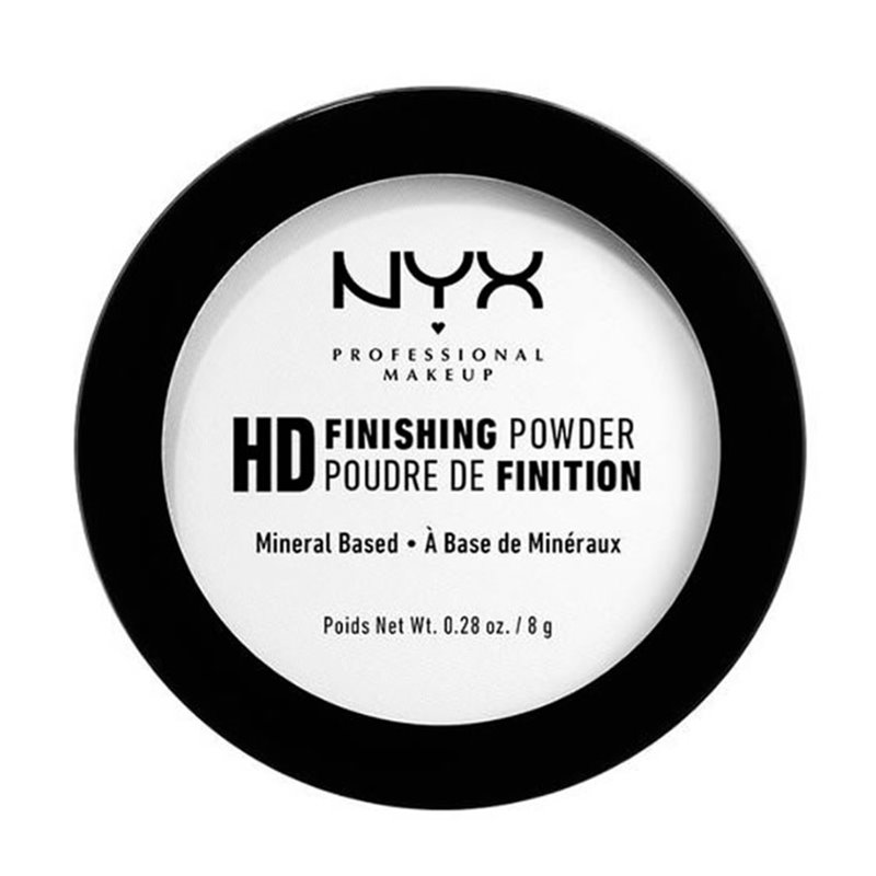 Nyx High Definition Finishing Powder Mineral Based Translucent 8g - unisex