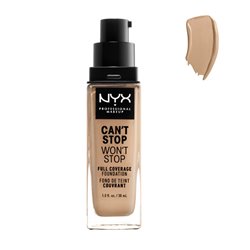 Nyx Can´t Stop Won´t Stop Full Coverage Foundation Buff 30ml - unisex