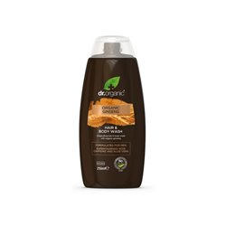 Dr. Organic Ginseng Hair & Body Wash 250ml - unisex - Teknashop Ltd