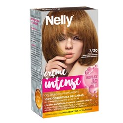 Nelly Creme Intense Tint 7/30 Medium Golden Blonde - unisex