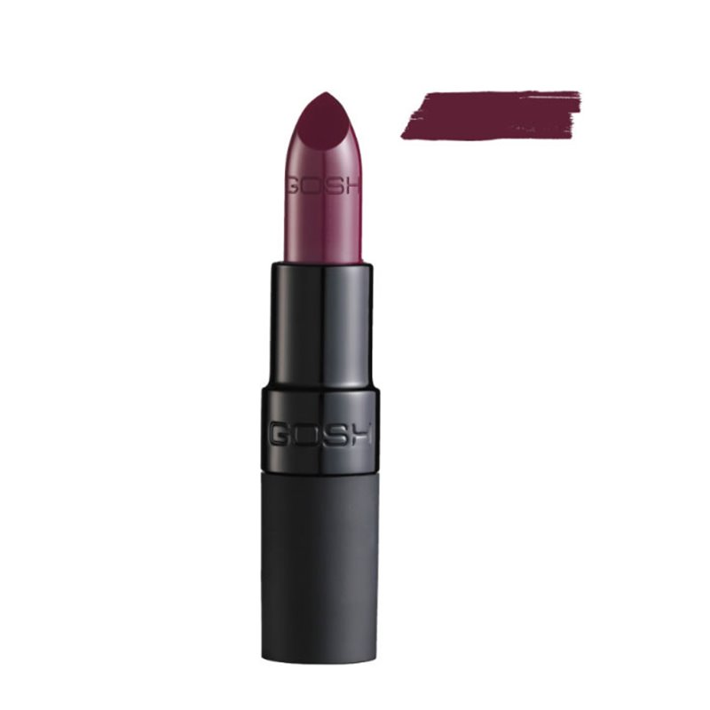 Gosh Velvet Touch Lipstick 008 Matt Plum - unisex - Teknashop Ltd