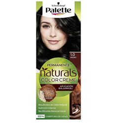 Schwarzkopf Palette Naturals Color Creme 1.0 Black - unisex - Teknashop Ltd