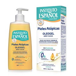 Instituto Español Atopic Skin Bath And Shower Oleogel 300ml - unisex - Teknashop Ltd