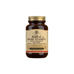 Solgar Ester-C Plus 500 mg Vitamin C Vegetable Capsules - Pack of 50 - unisex