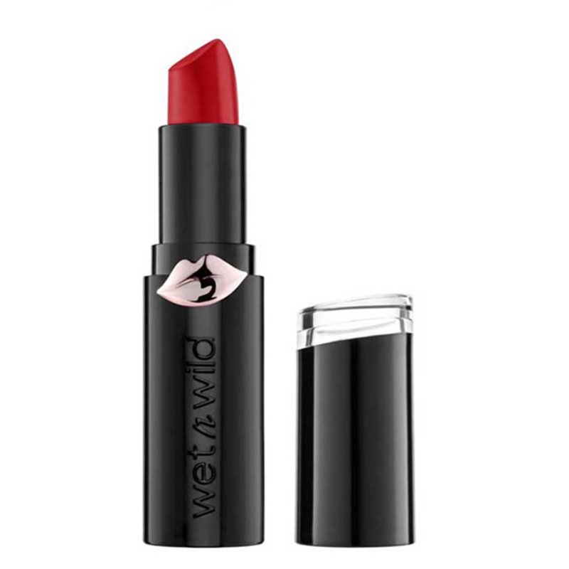 Wet N Wild Megalast Lipstick Matte Finish Stoplight Red - unisex