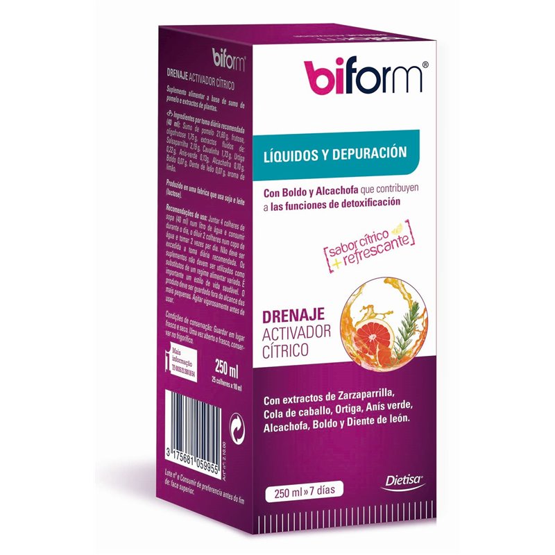 Biform Drenaje Citrico 250ml - unisex