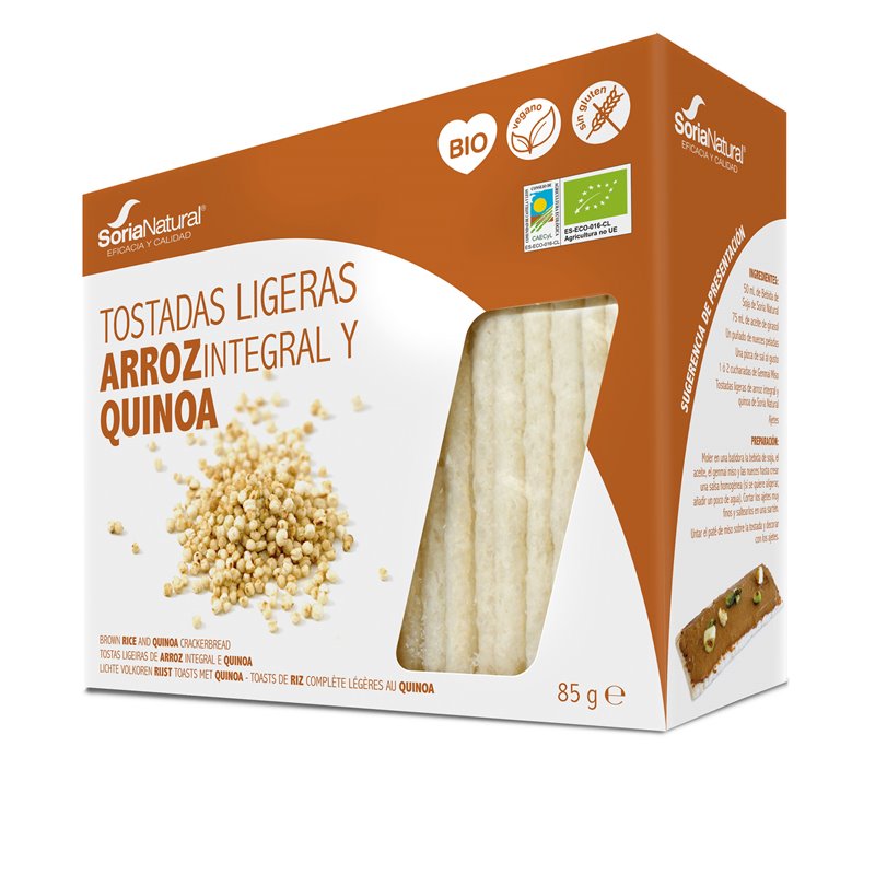 Alecosor Bio Tostadas De Arroz y Quinoa - unisex