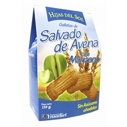 Ynsadiet Galletas Salvado Avena Con Manzana - unisex