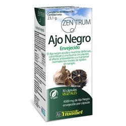 Ynsadiet Zentrum Extracto Ajo Negro Envejecido 30 Caps - unisex