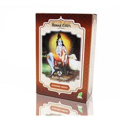 Henna Castaño Medio Polvo Radhe 100g - unisex