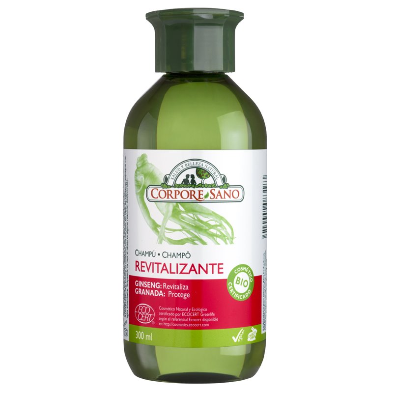 Corpore Champu Revitalizante Ginseng y Granada 300ml Bio - unisex