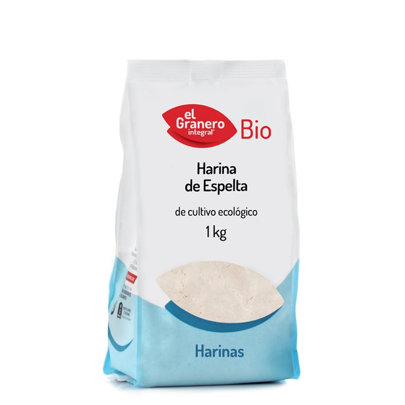 Granero Harina Espelta Blanca Bio 1 Kg C-Gluten - unisex