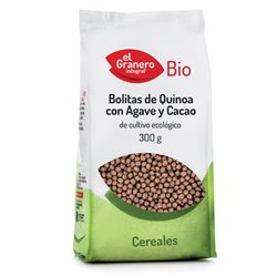 Granero Bolitas De Quinoa Con Agave y Cacao Bio 300g - unisex