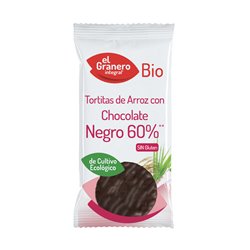 Granero Tortitas De Arroz Con Chocolate Negro Bio - unisex