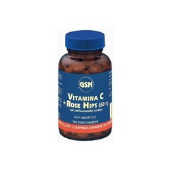 Gsn Vitamina C Rose Hisp 100 Comp - unisex