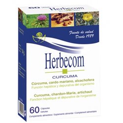 Bioserum Herbecom Curcuma 60 Caps - unisex