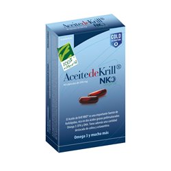 100%natura Aceite De Krill Nko 40 Cap De 500 Mg - unisex