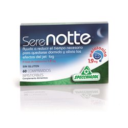 Specchiaso Serenotte 60 Comp - Melatonina 1,9 Mg - unisex