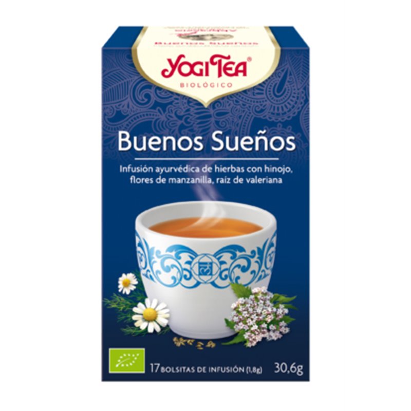 Yogi Tea Buenos Sueños 17 Bolsitas X 1,8g - unisex