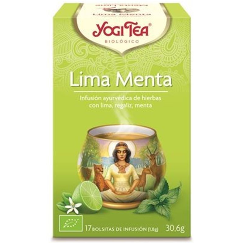 Yogi Tea Menta y Lima 17 X 1,8g - unisex