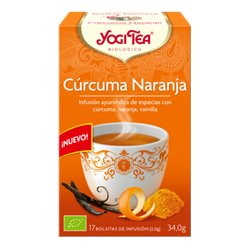 Yogi Tea Curcuma Naranja 17 X 2g - unisex