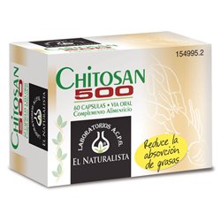 El Natural Chitosan 500 60 Caps - unisex