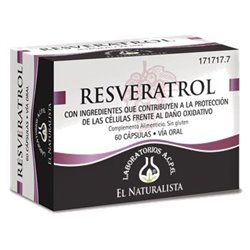 El Natural Resveratrol 60 Caps - unisex