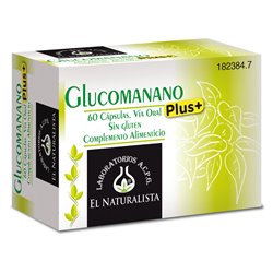 El Natural Glucomanano Plus 60 Caps - unisex