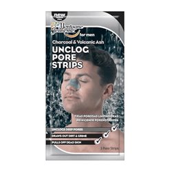 Montagne Jeunesse Charcoal & Volcanic Ash Unclog Pore Strips 3 Units - unisex