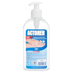 Actoner Hydroalcoholic Gel Hand Sanitizer With Pump 500ml - unisex