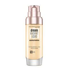 Maybelline Dream Satin Liquid Foundation & Serum 10 Ivory 30ml - unisex