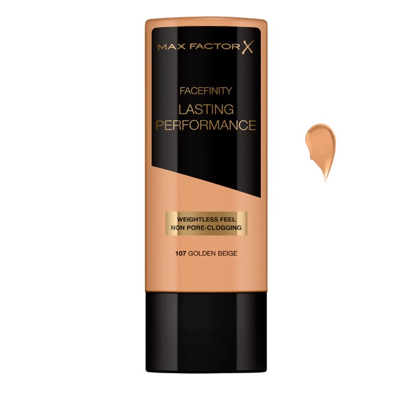 Max Factor Facefinity Lasting Performance Liquid Foundation 107 Golden Beige - unisex - Teknashop Ltd