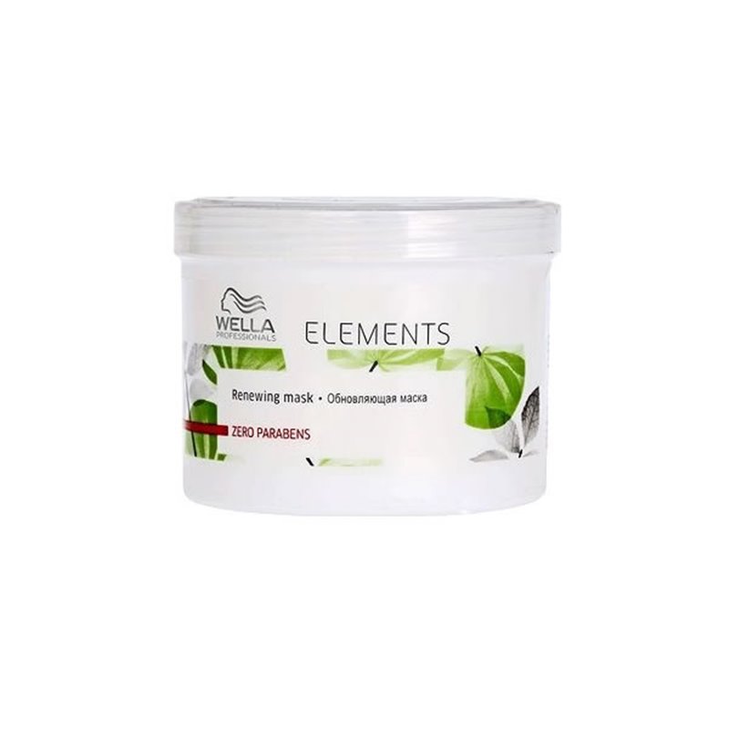 Wella Elements Renewing Mask Paraben Free - unisex