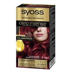 Syoss Oleo Intense Permanent Hair Color 5-92 Intense Red - unisex