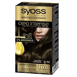 Syoss Oleo Intense Permanent Hair Color 3-10 Brown - unisex