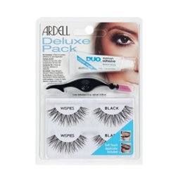 Ardell Deluxe Pack Wispies Black Set 3 Pieces - unisex - Teknashop Ltd