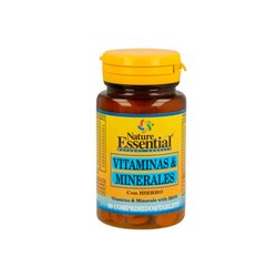 Nature Essential Vitamins and Minerals 60 Tablets - unisex