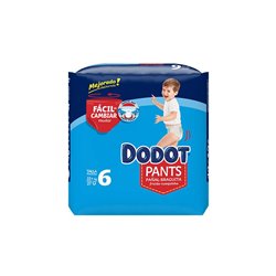 P Dodot Pants Talla 6 27 Uds - unisex